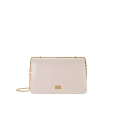 Stijlvolle Borsa Tas Elisabetta Franchi , Beige , Dames