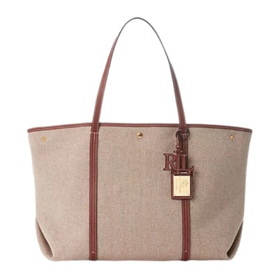 Stijlvolle Convertible Tote Tas Ralph Lauren , Brown , Dames