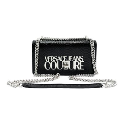 Stijlvolle Cross Body Tas Versace Jeans Couture , Black , Dames