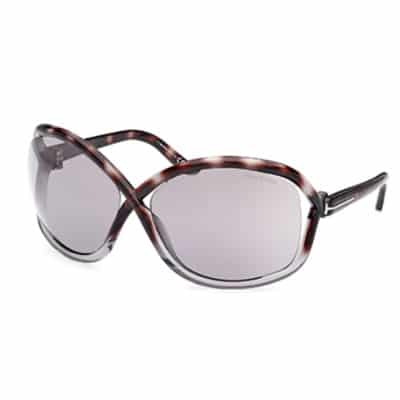 Stijlvolle Ft1068 Zonnebril Tom Ford , Brown , Unisex