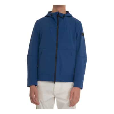 Stijlvolle Hooded Harrington Jas Peuterey , Blue , Heren