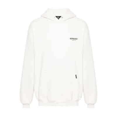 Stijlvolle Hoodie Represent , White , Heren