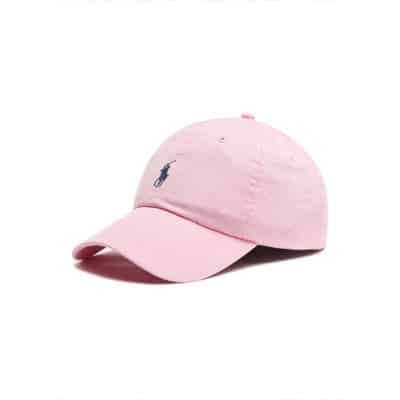 Stijlvolle Katoenen Pet voor Mannen Ralph Lauren , Pink , Heren