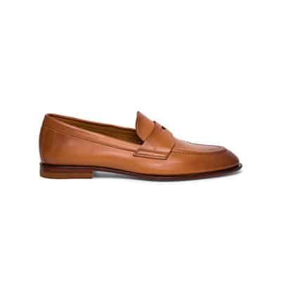 Stijlvolle Loafers voor Vrouwen Santoni , Brown , Dames