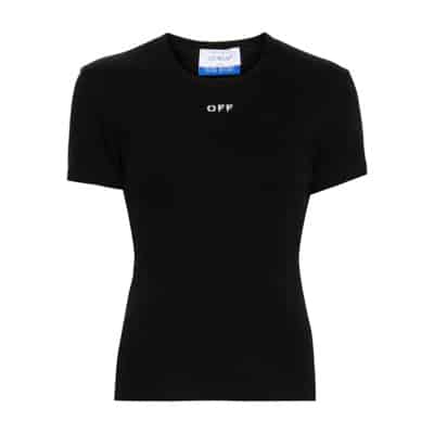 Stijlvolle Off-White Tops Off White , Black , Dames