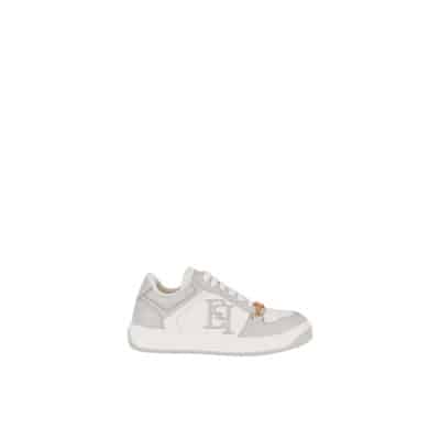 Stijlvolle Sneakers voor Mannen en Vrouwen Elisabetta Franchi , White , Dames