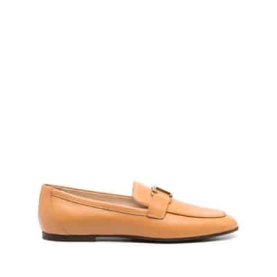 Stijlvolle Suède Loafers Tod's , Beige , Dames