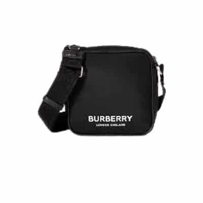 Stijlvolle Tas voor elke Gelegenheid Burberry , Black , Heren