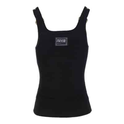 Stijlvolle Top van Versace Jeans Couture Versace Jeans Couture , Black , Dames