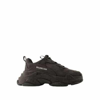 Stijlvolle Triple S Sneakers voor Heren Balenciaga , Black , Heren