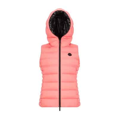 Stijlvolle Vest Moncler , Pink , Dames