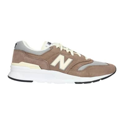 Stijlvolle Zomer Leren Sneaker New Balance , Multicolor , Heren