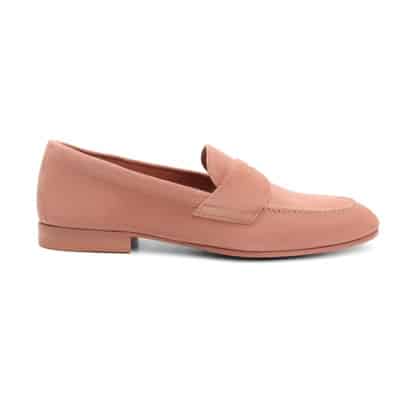 Stijlvolle en veelzijdige suède loafers Santoni , Pink , Dames