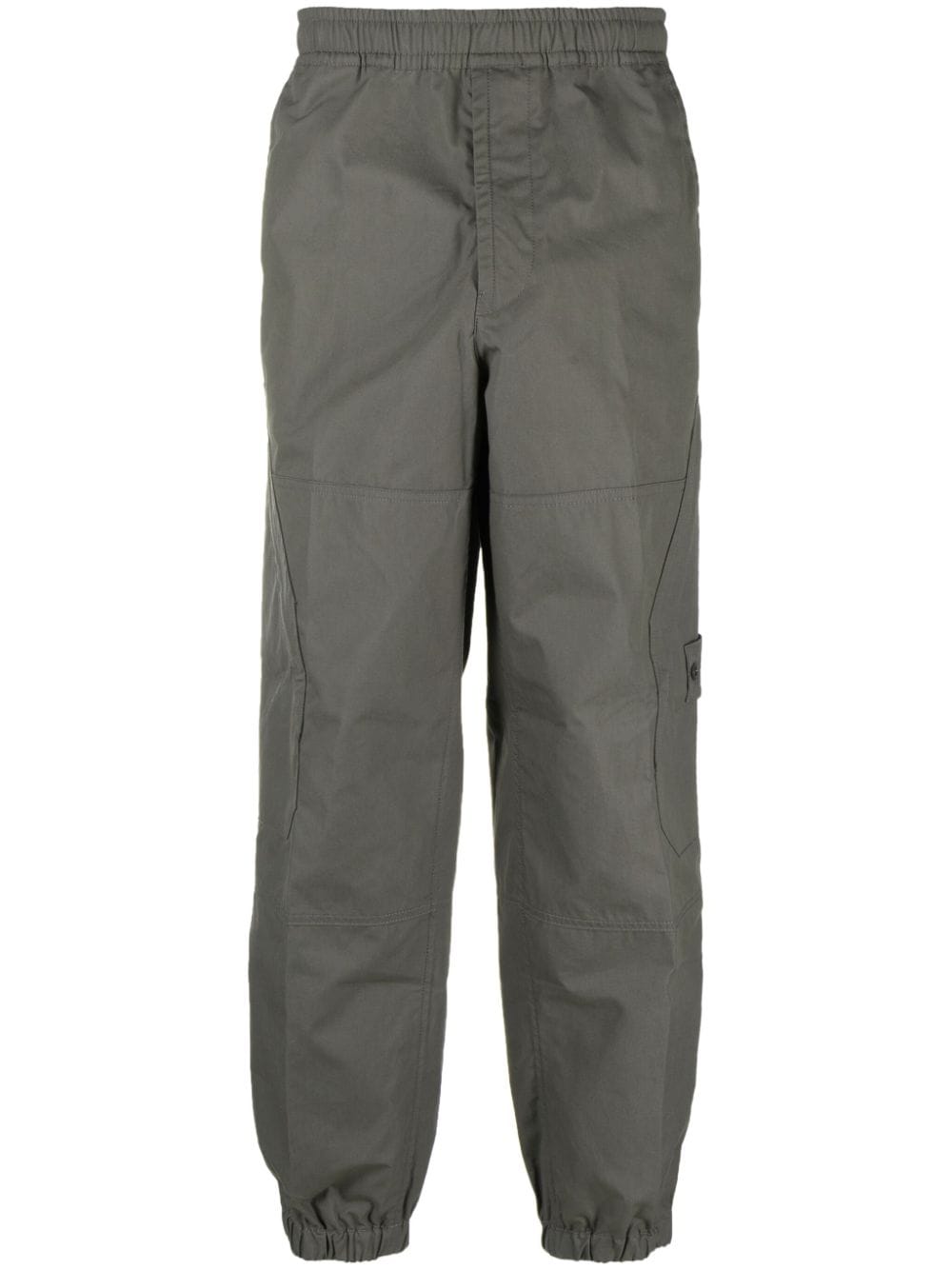 Stone Island Broek met Compass-logopatch - Grijs