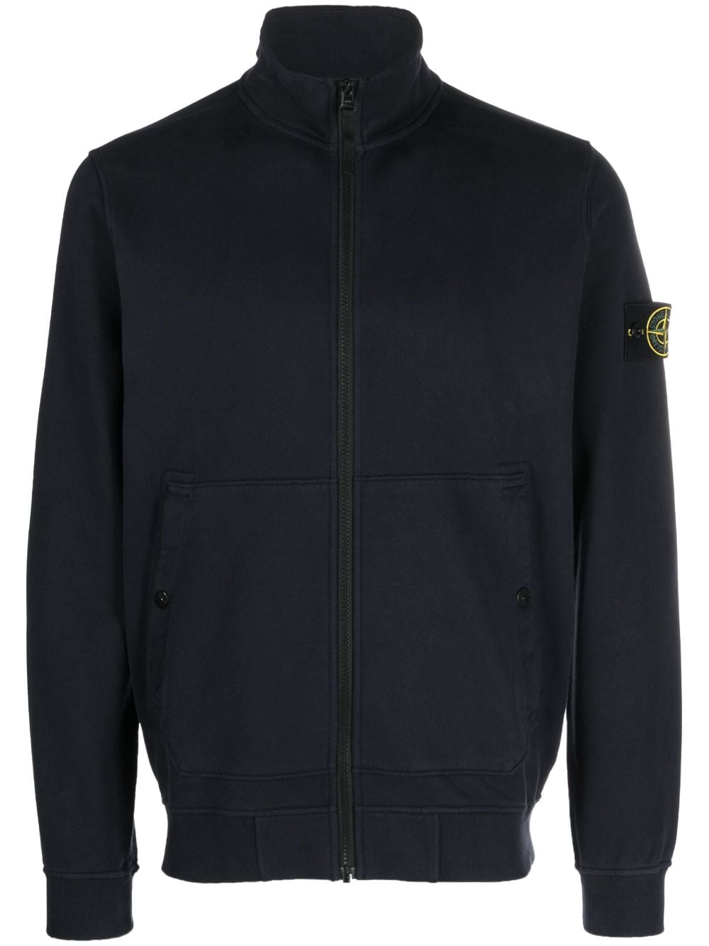 Stone Island Sweater met Compass-logopatch - Blauw