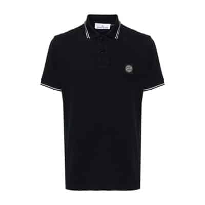 Stone Island T-shirts and Polos Stone Island , Blue , Heren