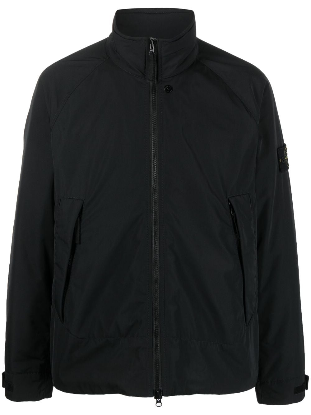 Stone Island Trui met Compass patroon - Zwart