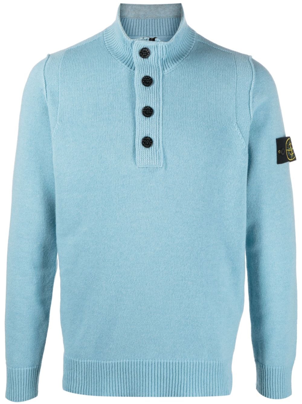 Stone Island Trui met hoge hals - Blauw