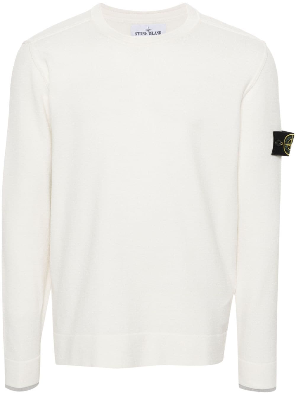 Stone Island Trui met patch - Beige