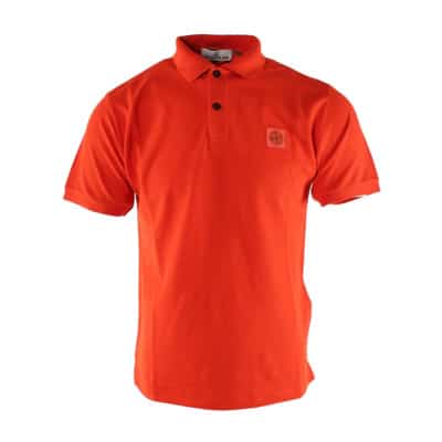 Stone Island polo maat S Stone Island , Red , Heren