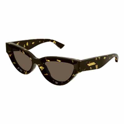 Sunglasses Bottega Veneta , Brown , Dames