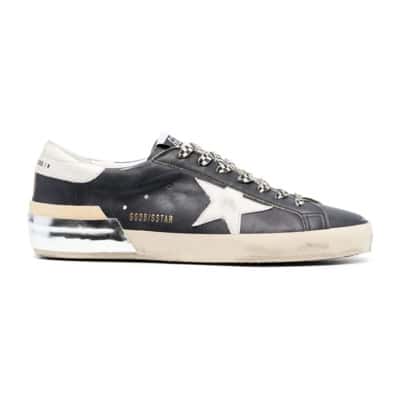 Super Star Sneakers Golden Goose , Blue , Heren