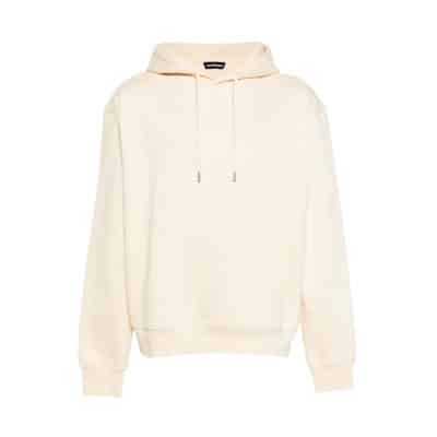 Sweatshirt met Geborduurd Logo Jacquemus , Beige , Heren