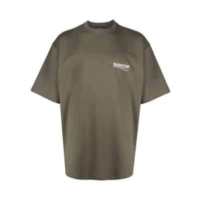 T-Shirts Balenciaga , Green , Heren