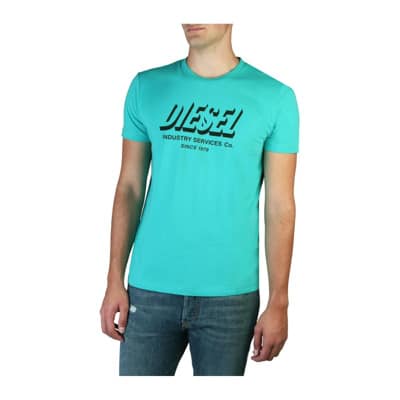 T-Shirts Diesel , Blue , Heren