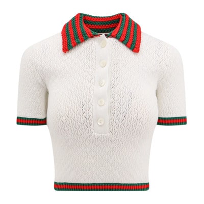 T-Shirts Gucci , White , Dames