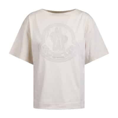 T-Shirts Moncler , Beige , Dames