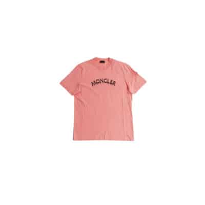 T-Shirts Moncler , Pink , Heren