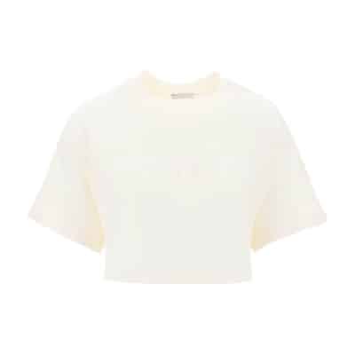 T-Shirts Moncler , White , Dames