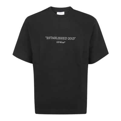 T-Shirts Off White , Black , Heren