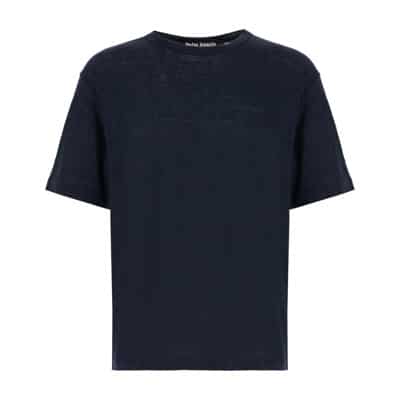 T-Shirts Palm Angels , Blue , Heren