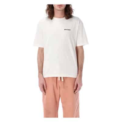 T-Shirts Palm Angels , White , Heren