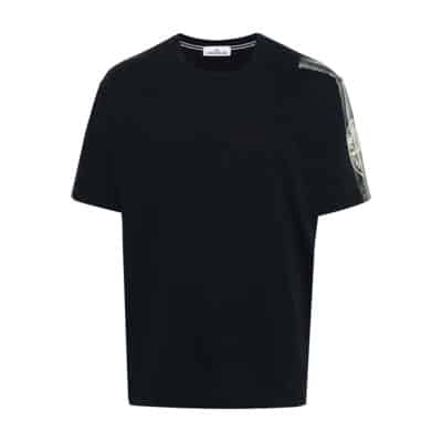 T-Shirts Stone Island , Blue , Heren