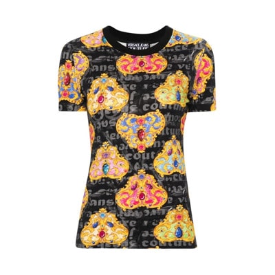 T-Shirts Versace Jeans Couture , Multicolor , Dames