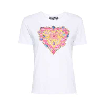 T-Shirts Versace Jeans Couture , White , Dames