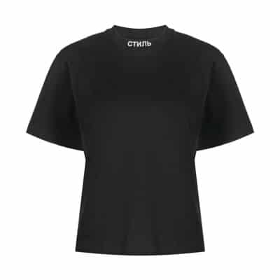 T-shirt Heron Preston , Black , Dames