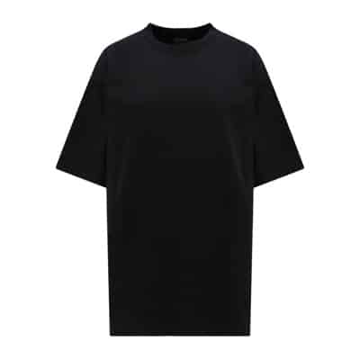 T-shirt met strass steentjes achterlogo Balenciaga , Black , Dames