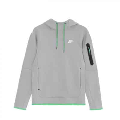 Tech Fleece Pullover Hoodie Nike , Gray , Heren