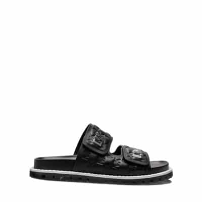 Teenslippers Sliders Michael Kors , Black , Dames