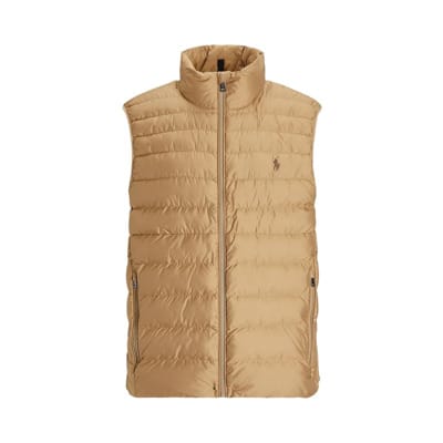 Terra Geïsoleerd Vest Ralph Lauren , Beige , Heren