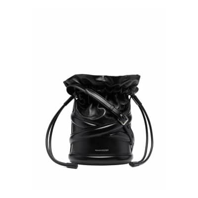 The Curve Bucket Tas Alexander McQueen , Black , Dames