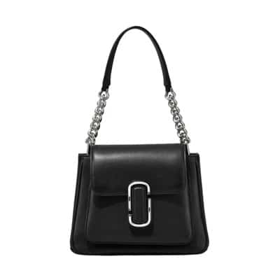 The J Marc Chain Mini Tas Marc Jacobs , Black , Dames