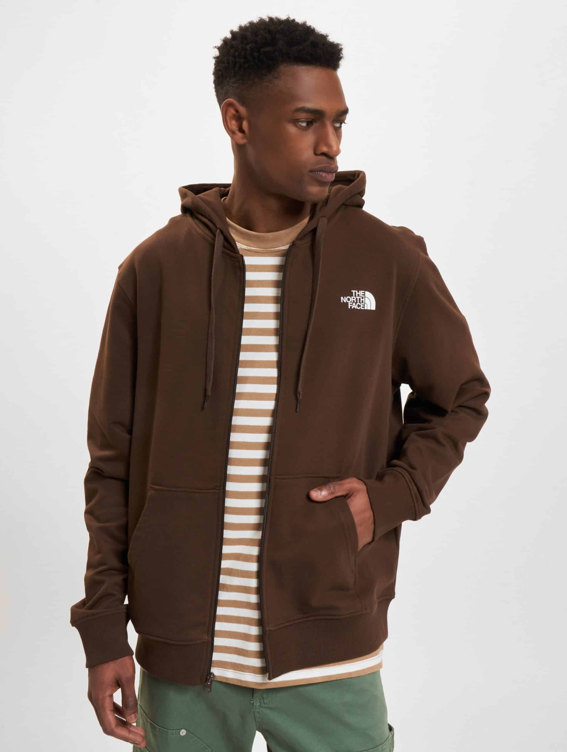 The North Face Open Gate Light Zip Hoodies Männer,Unisex op kleur bruin, Maat S