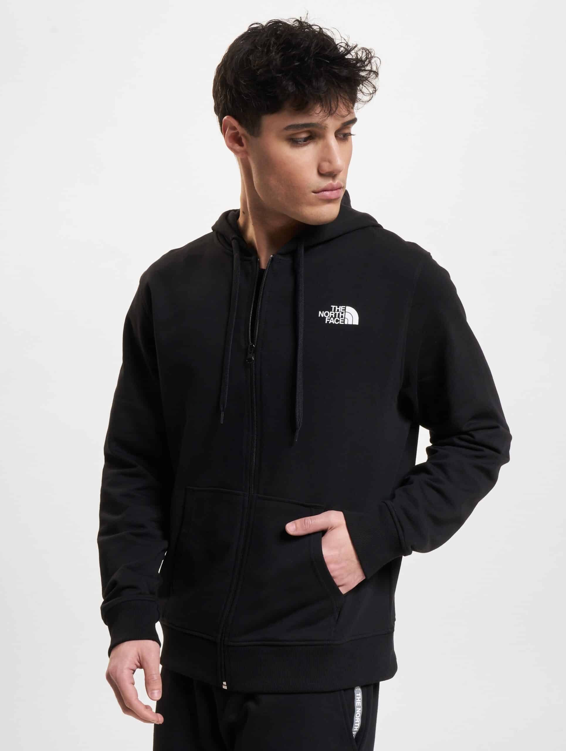 The North Face Open Gate Light Zip Hoodies Männer,Unisex op kleur zwart, Maat L