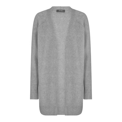 Thora Lang Cardigan MOS Mosh , Gray , Dames