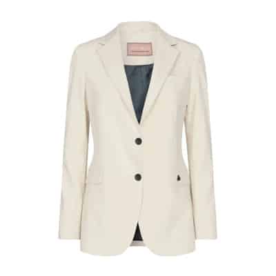 Tijdloze Ecru Blazer voor Vrouwen MOS Mosh , Beige , Dames